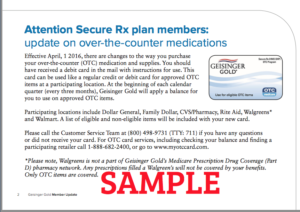 Geisinger | Activate Over The Counter Card | OTC Activation